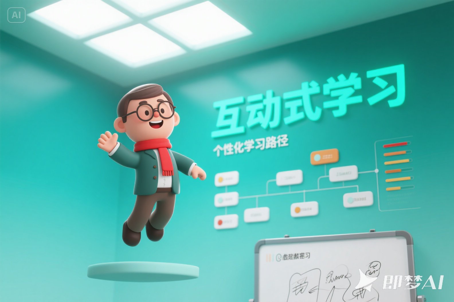 数字人在教育培训行业应用案例展示